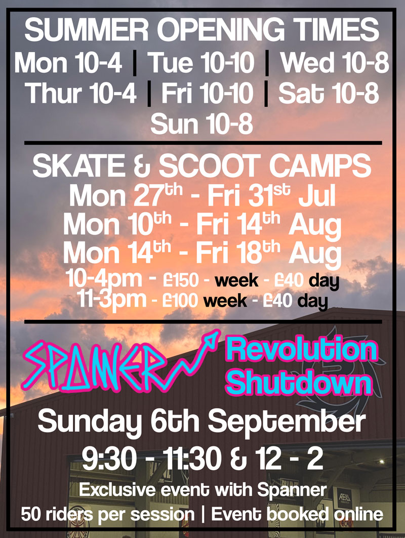 Image of Revolution Skatepark & Climbing Centre promotion